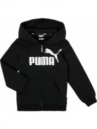 φούτερ puma essential big logo fz hoodie σύνθεση: matière synthétiques,βαμβάκι,πολυεστέρας