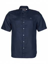 πουκάμισο με κοντά μανίκια timberland ss mill river linen shirt slim