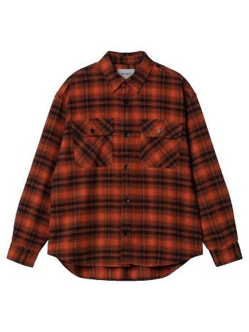 πουκάμισο με μακριά μανίκια carhartt chemise krenz en