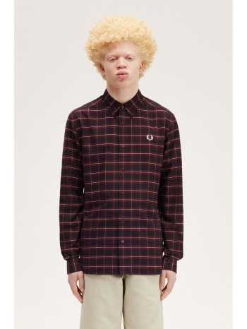 πουκάμισο με μακριά μανίκια fred perry fp brushed oxford σε προσφορά
