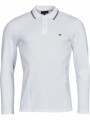πόλο με μακριά μανίκια emporio armani 8n1fb5 σύνθεση: βαμβάκι,spandex