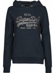 φούτερ superdry vl b+f22:f31oho sparkle hood bb
