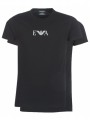 t-shirt με κοντά μανίκια emporio armani cc715-pack de 2