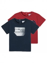 t-shirt με κοντά μανίκια emporio armani 6hhd22-4j09z-0353
