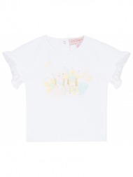 t-shirt με κοντά μανίκια lili gaufrette nalis