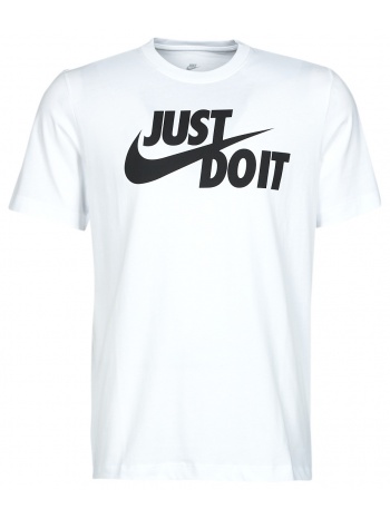 t-shirt με κοντά μανίκια nike nstee just do it swoosh