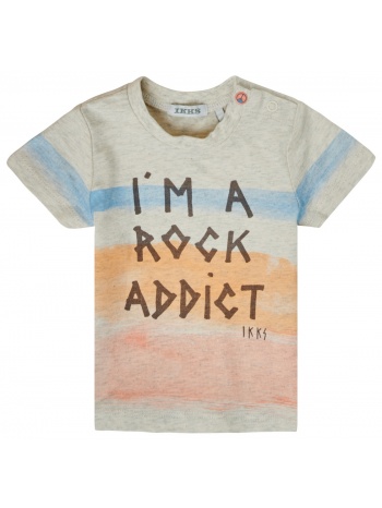 t-shirt με κοντά μανίκια ikks xs10061-60 σε προσφορά