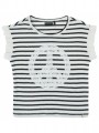 t-shirt με κοντά μανίκια ikks xs10022-19-c