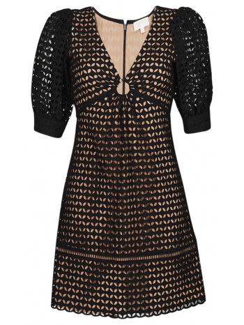 κοντά φορέματα michael michael kors geo eyelet mini dress