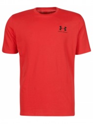 t-shirt με κοντά μανίκια under armour ua sportstyle lc ss