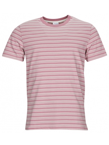 t-shirt με κοντά μανίκια selected slhandy stripe ss o-neck σε προσφορά
