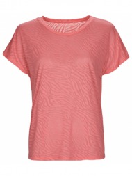 t-shirt με κοντά μανίκια only play onpjies loose burnout ss tee