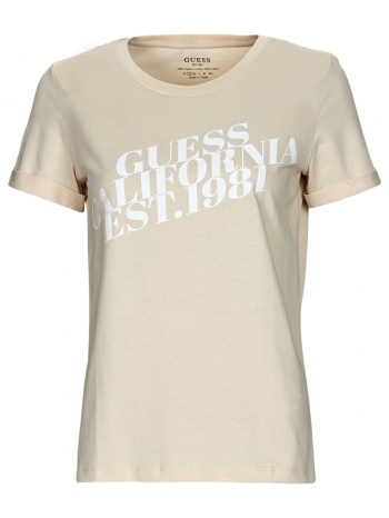t-shirt με κοντά μανίκια guess ss cn aurelia tee