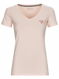 t-shirt με κοντά μανίκια guess ss vn mini triangle tee