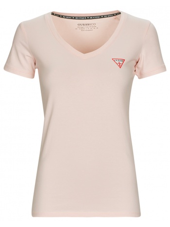 t-shirt με κοντά μανίκια guess ss vn mini triangle tee