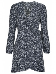 κοντά φορέματα only onlcarly l/s wrap short dress