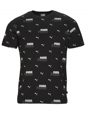 t-shirt με κοντά μανίκια puma ess+ logo power aop σε προσφορά