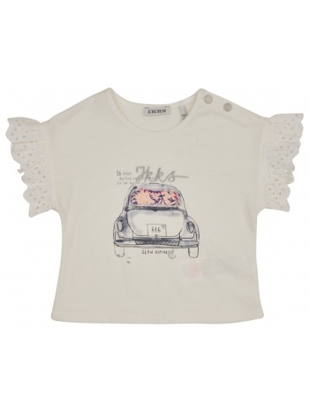 t-shirt με κοντά μανίκια ikks xw10020