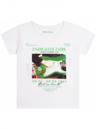 t-shirt με κοντά μανίκια zadig & voltaire x15381-10p-c