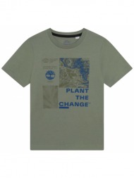 t-shirt με κοντά μανίκια timberland t25t87
