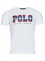 t-shirt με κοντά μανίκια polo ralph lauren g223sc41-sscncmslm1-short sleeve-t-shirt