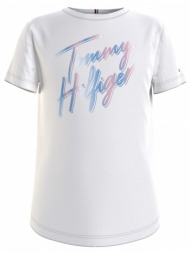 t-shirt με κοντά μανίκια tommy hilfiger kg0kg05870-ybr