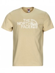 t-shirt με κοντά μανίκια the north face s/s woodcut dome tee