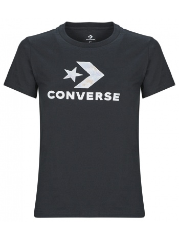 t-shirt με κοντά μανίκια converse floral star chevron σε προσφορά