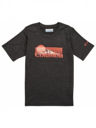 t-shirt με κοντά μανίκια columbia mount echo short sleeve graphic shirt