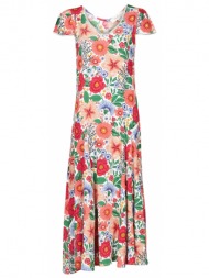 κοντά φορέματα derhy treillis flower