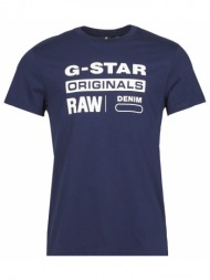 t-shirt με κοντά μανίκια g-star raw graphic 8 r t ss