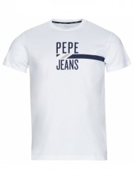 t-shirt με κοντά μανίκια pepe jeans shelby