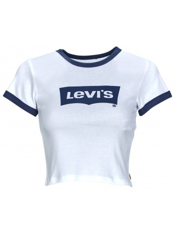 t-shirt με κοντά μανίκια levis graphic ringer mini tee σε προσφορά
