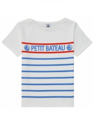 t-shirt με κοντά μανίκια petit bateau bleu