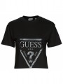 t-shirt με κοντά μανίκια guess adele