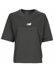 t-shirt με κοντά μανίκια new balance athletics 1/4 zip