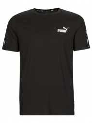 t-shirt με κοντά μανίκια puma ess+ tape