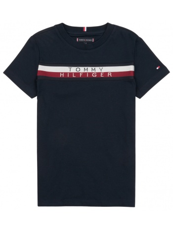 t-shirt με κοντά μανίκια tommy hilfiger global stripe tee σε προσφορά