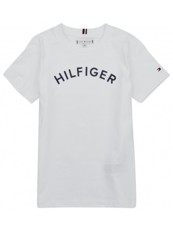 t-shirt με κοντά μανίκια tommy hilfiger u hilfiger arched σε προσφορά
