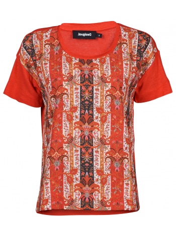 t-shirt με κοντά μανίκια desigual lombok σε προσφορά