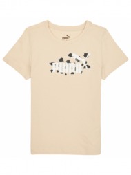 t-shirt με κοντά μανίκια puma ess animal tee