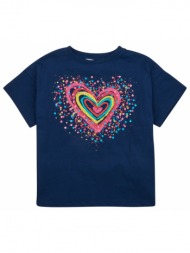 t-shirt με κοντά μανίκια desigual ts_heart