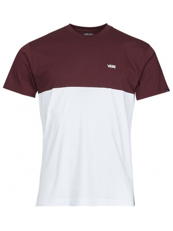 t-shirt με κοντά μανίκια vans colorblock tee