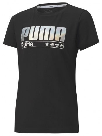 t-shirt με κοντά μανίκια puma alpha tee 165 σε προσφορά