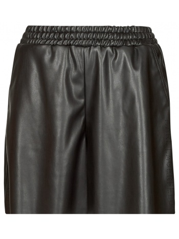 shorts & βερμούδες karl lagerfeld perforated faux leather