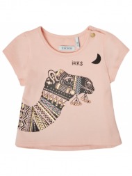 t-shirt με κοντά μανίκια ikks xs10100-32