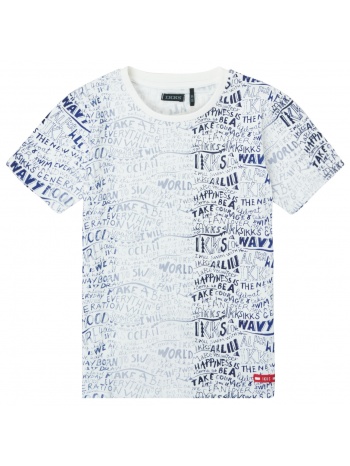 t-shirt με κοντά μανίκια ikks xs10063-19-c σε προσφορά