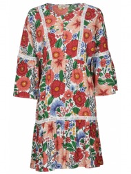 κοντά φορέματα derhy treillis flower