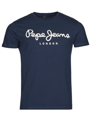 t-shirt με κοντά μανίκια pepe jeans original stretch