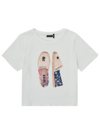 t-shirt με κοντά μανίκια ikks eclanda